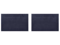 Lot de 2 tapis de douche en éponge