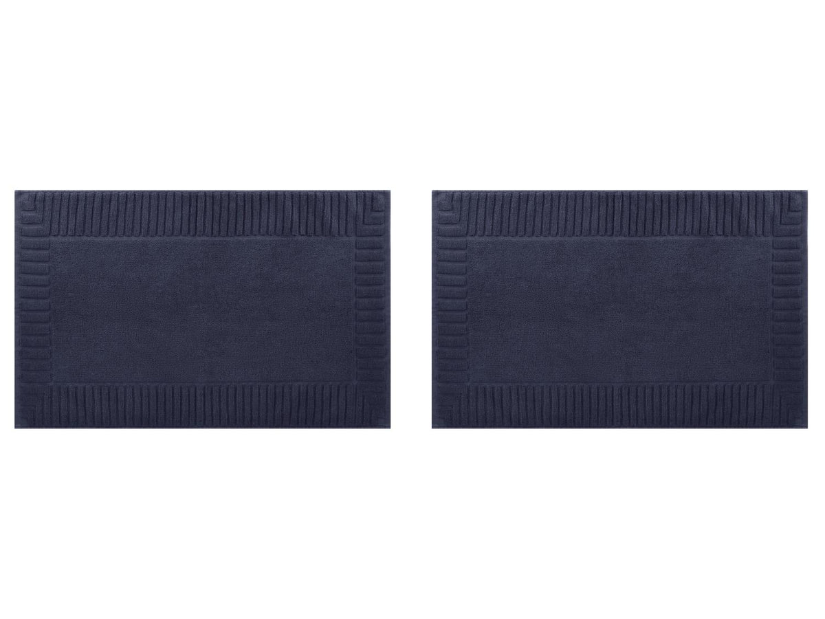 Lot de 2 tapis de douche en éponge
