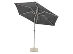 Parasol avec éclairage solaire LED