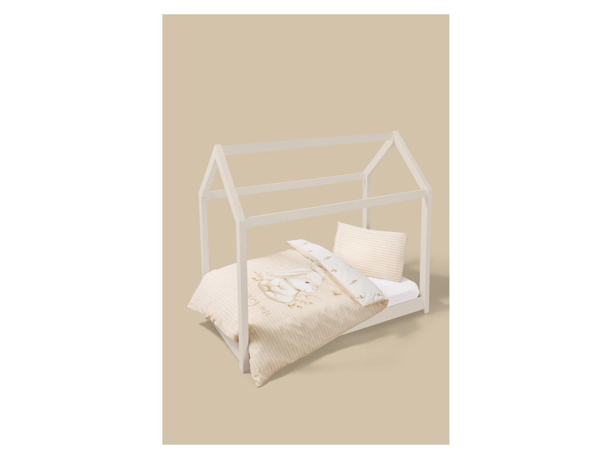 Parure de lit bébé réversible, 3 pièces