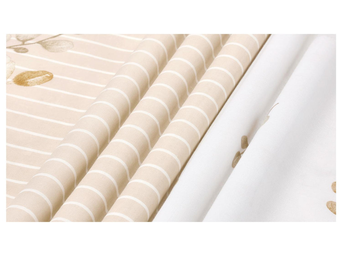 Parure de lit bébé réversible, 3 pièces