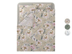Parure de lit en satin, 4 pièces