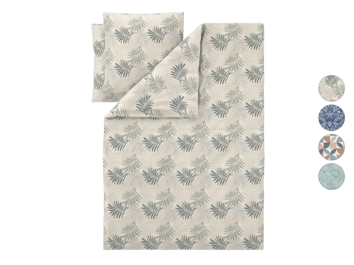 Parure de lit en satin de microfibre / Parure de lit réversible en satin de microfibre, 260 x 240 cm