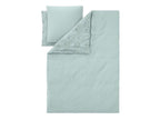 Parure de lit en satin de microfibre / Parure de lit réversible en satin de microfibre, 260 x 240 cm