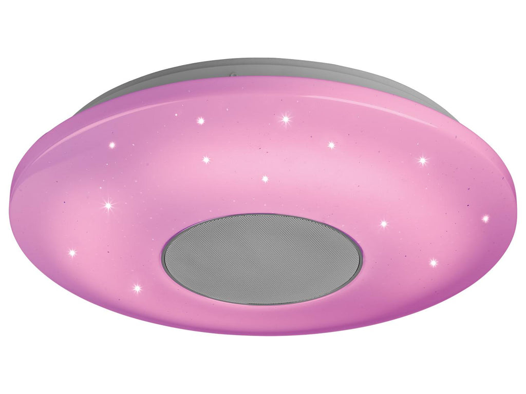 Plafonnier à LED avec haut-parleur Bluetooth