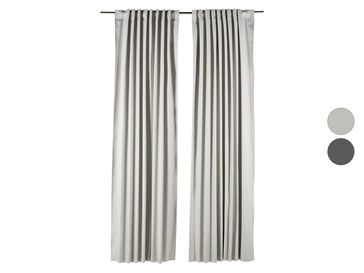Set de 2 rideaux occultants