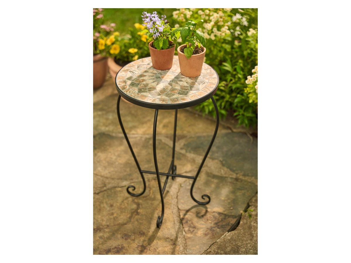 Table d’appoint en mosaïque, Ø 35,5 cm