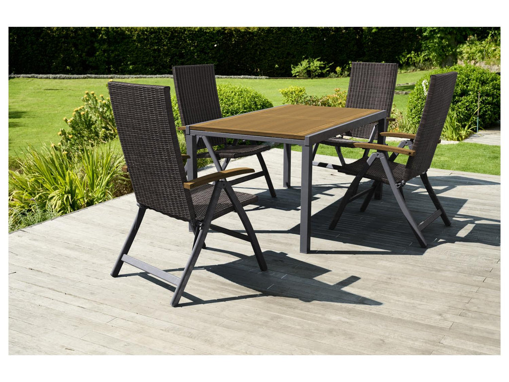 Table de jardin extensible en aluminium Valencia