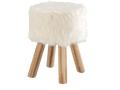 Tabouret en fourrure