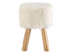 Tabouret en fourrure