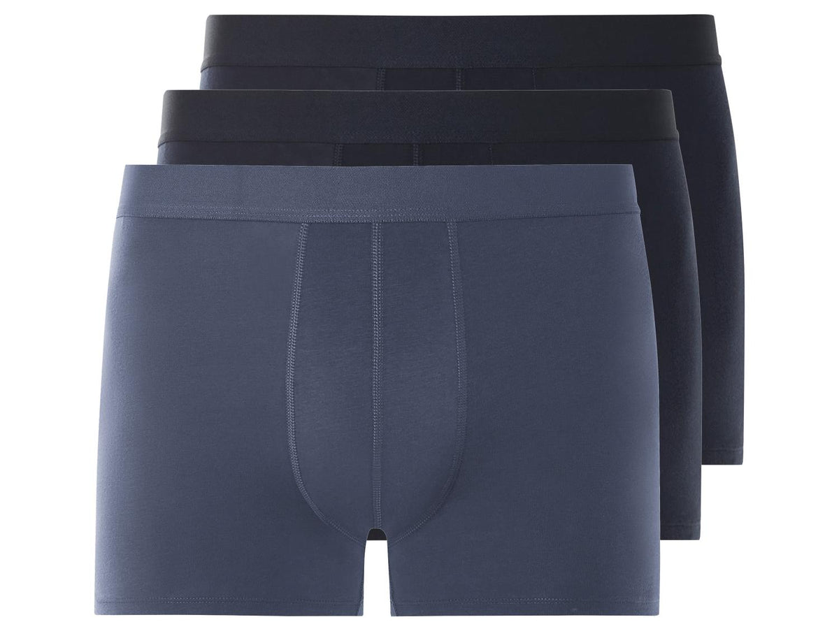 Boxer homme, 3 pièces, coupe optimale