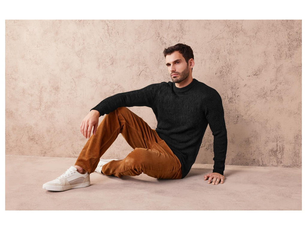 Pull en grosse maille homme