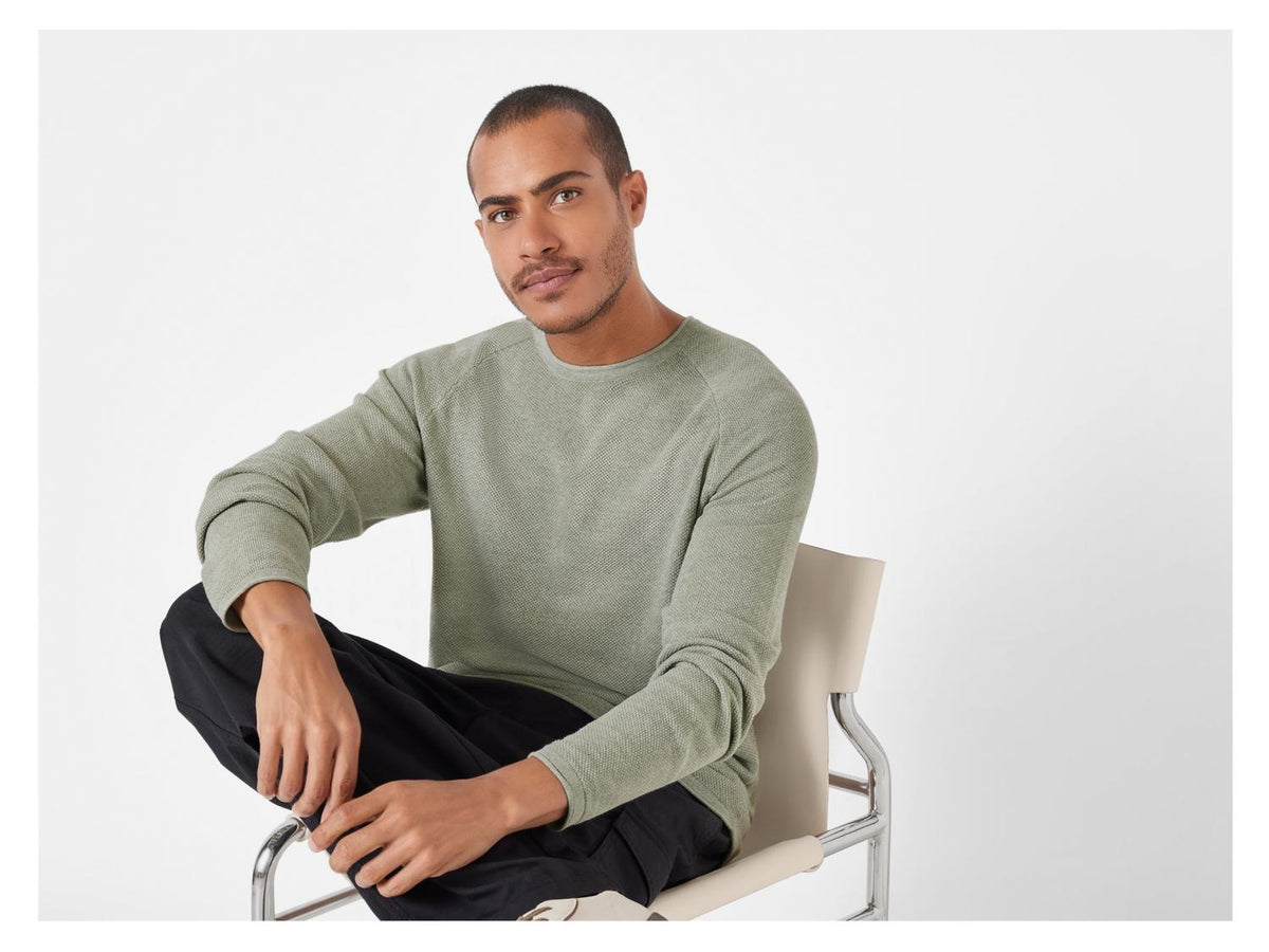 Pull en maille fine pour homme