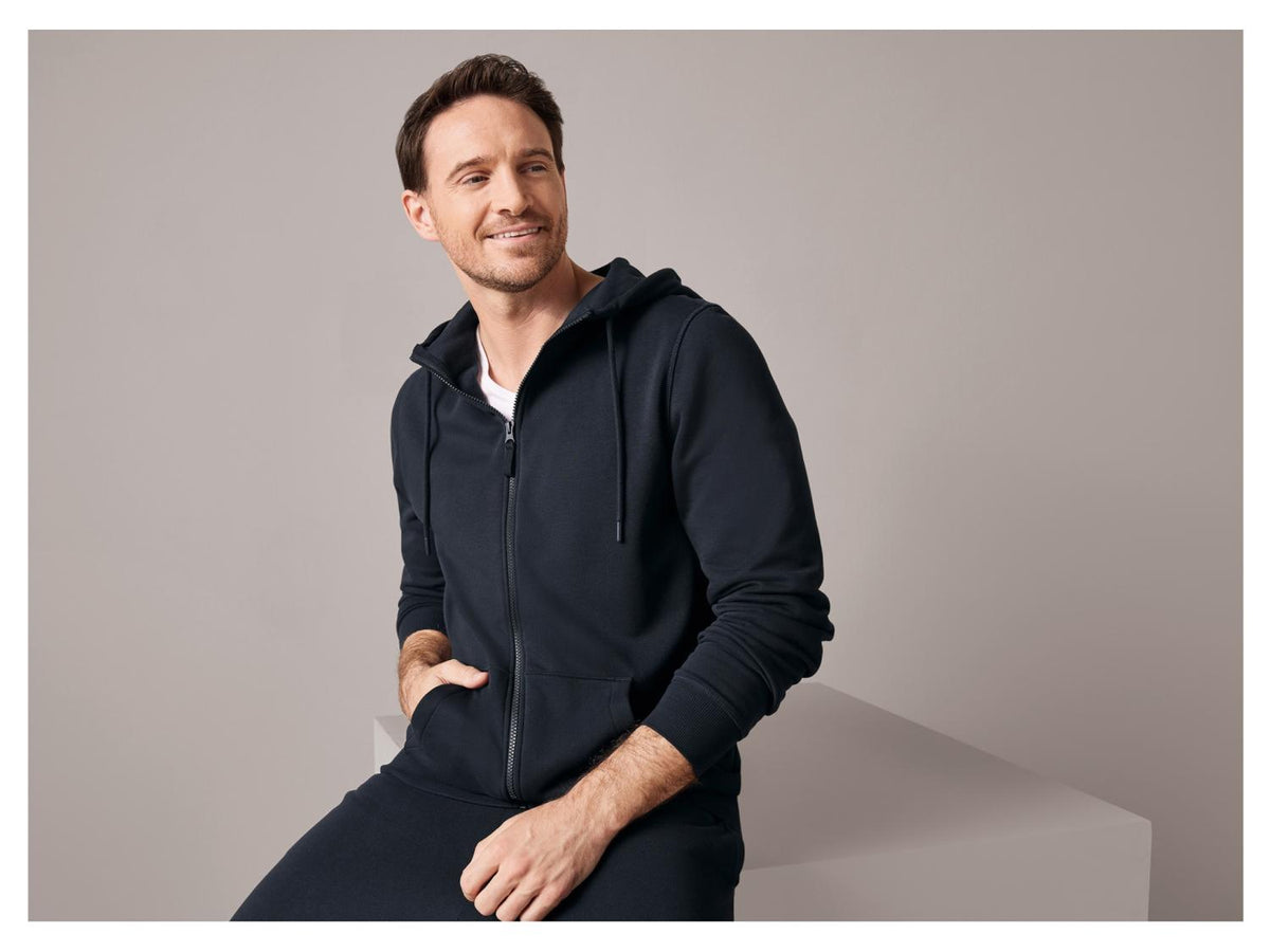 Sweat molletonné homme
