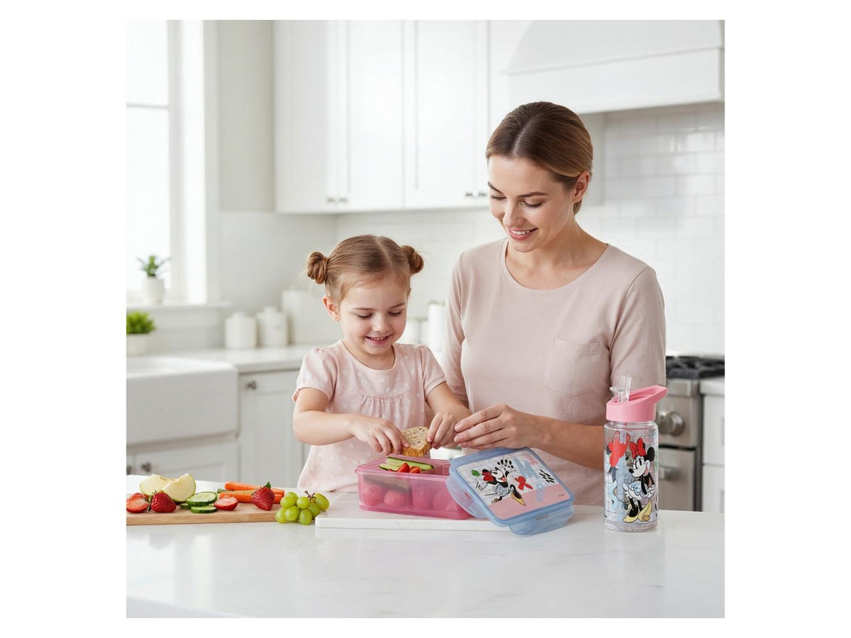 Gourde ou Boîte à repas Minnie & Mickey
