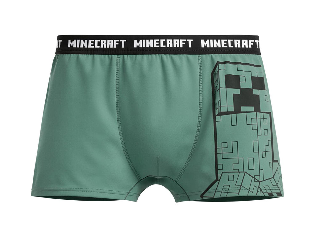 Lot de 2 boxers Minecraft ou Pokemon garçon