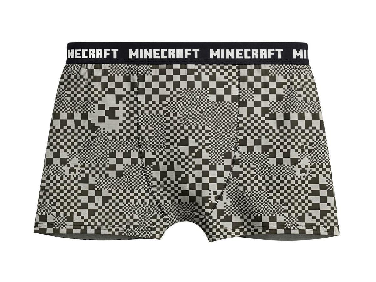 Lot de 2 boxers Minecraft ou Pokemon garçon