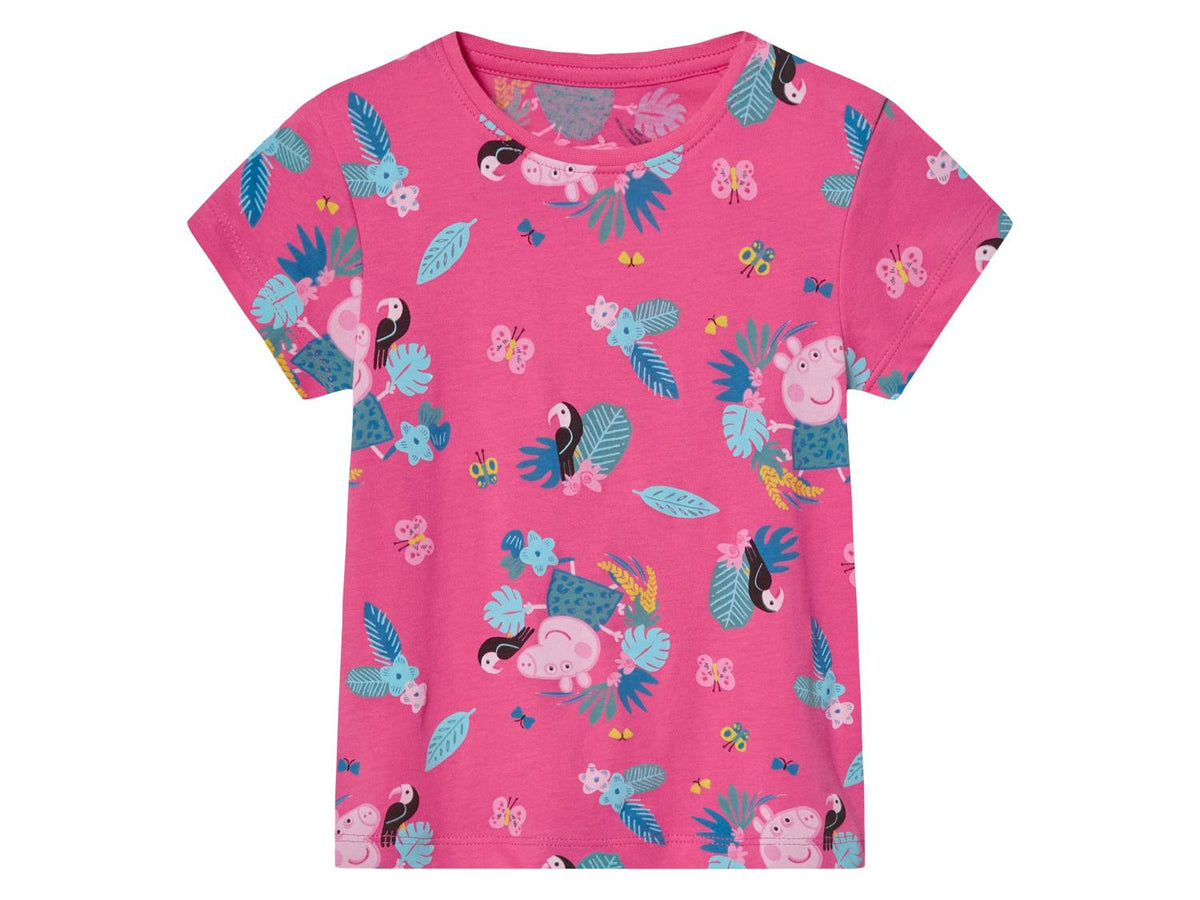 Lot de 2 t-shirts enfant Peppa Pig