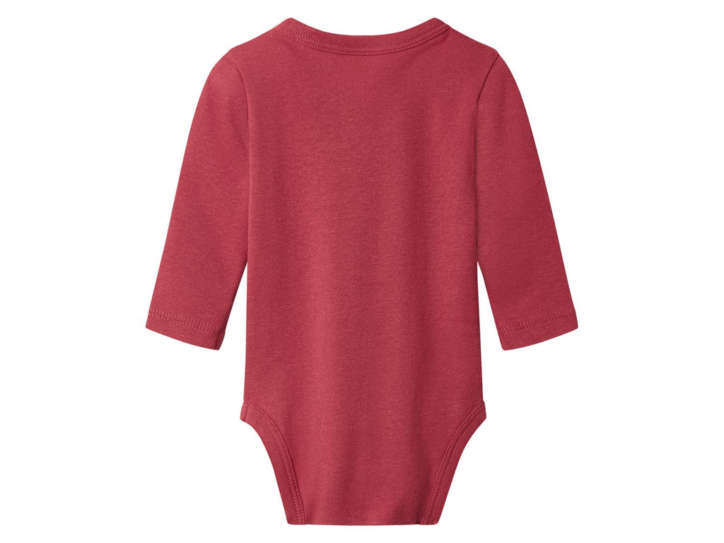 Bodys cache-cœur bébé, 3 pièces