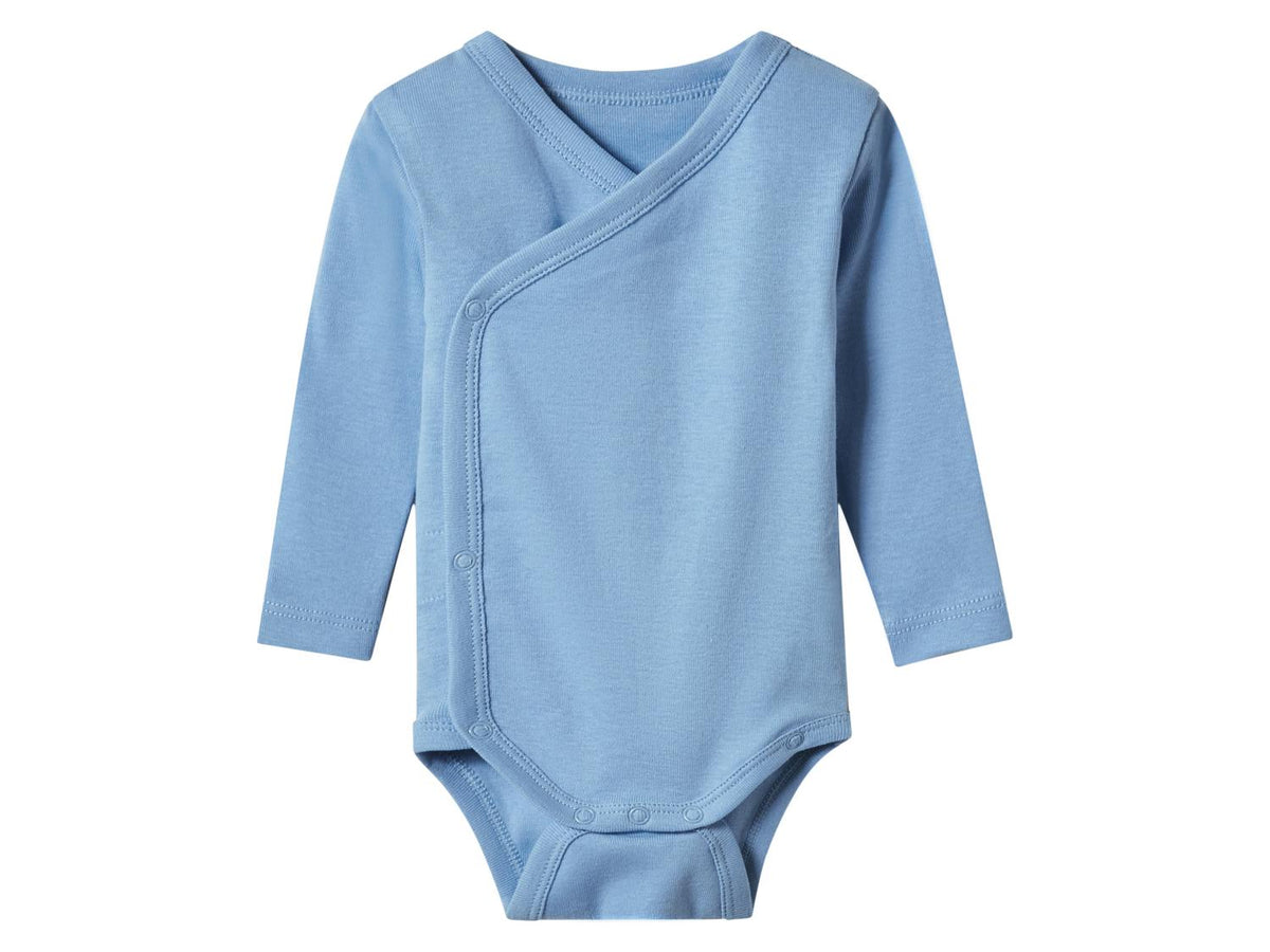 Bodys cache-cœur bébé, 3 pièces