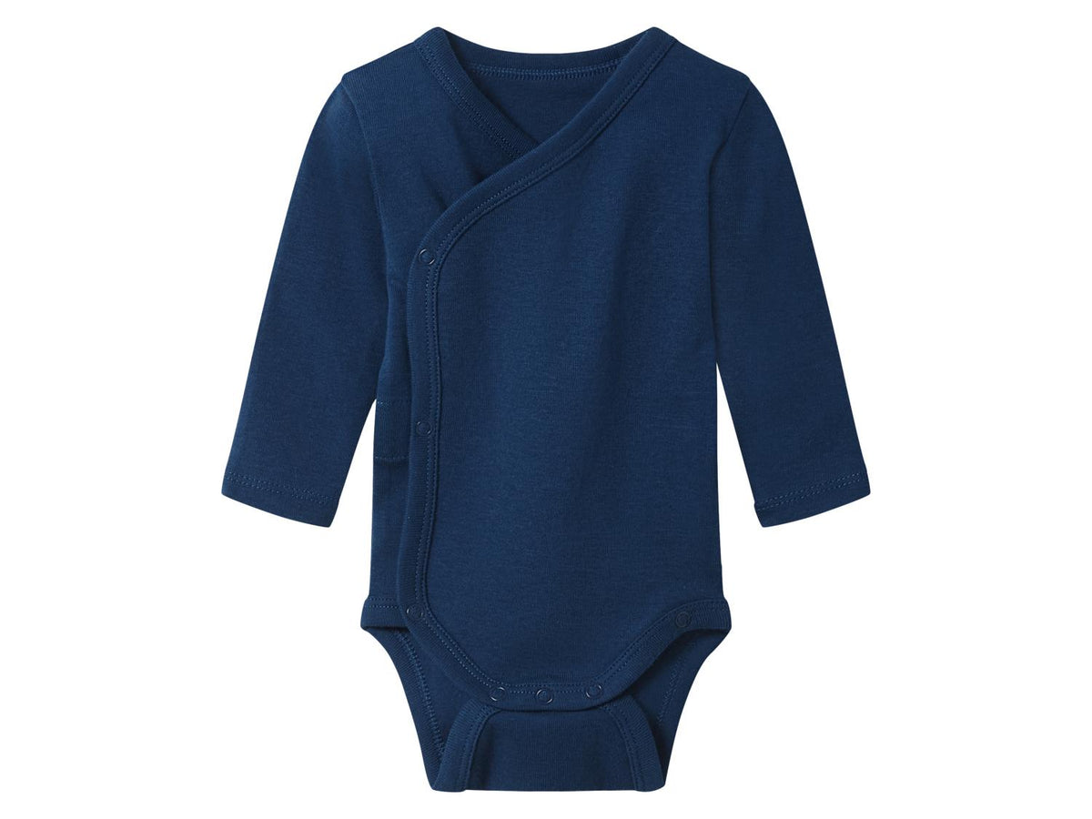 Bodys cache-cœur bébé, 3 pièces