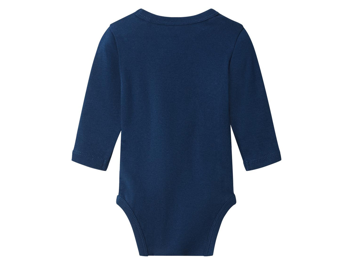Bodys cache-cœur bébé, 3 pièces
