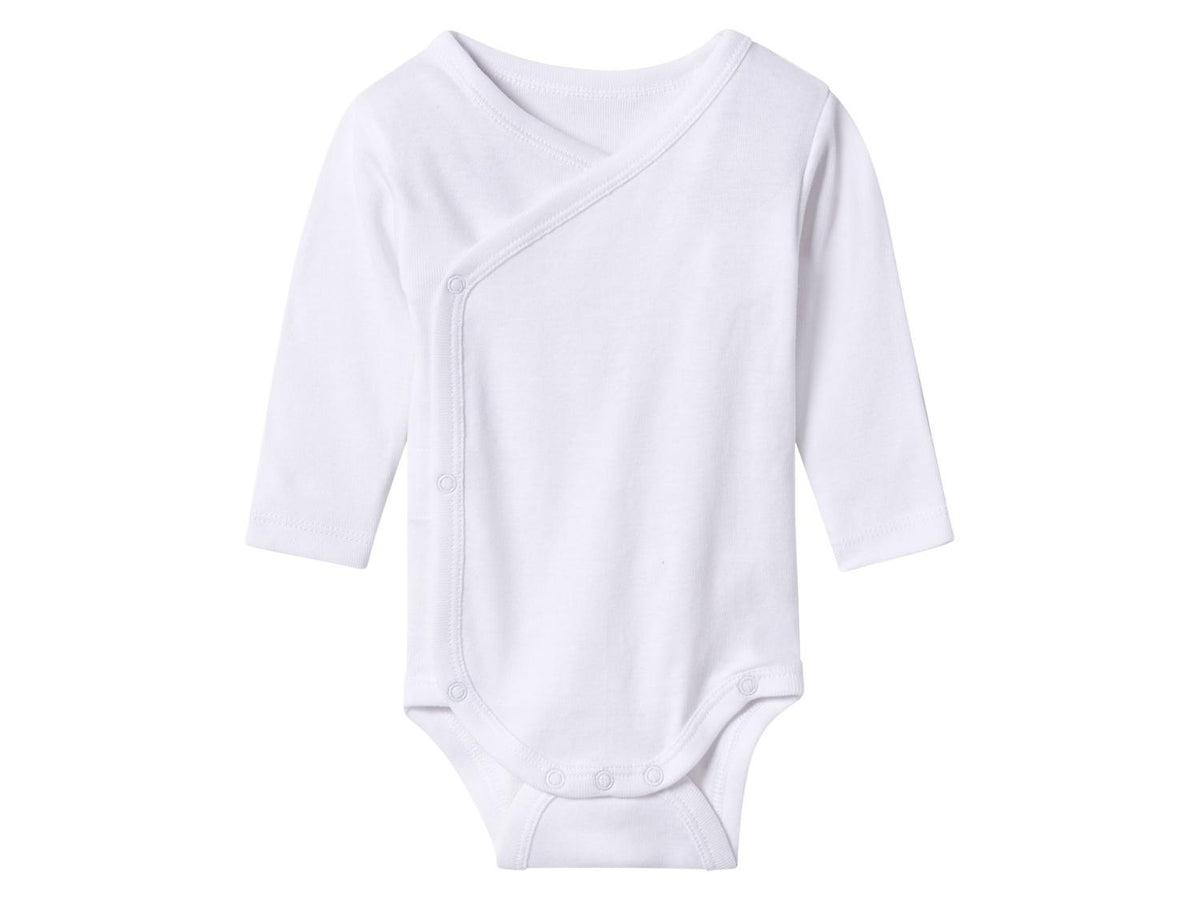 Bodys cache-cœur bébé, 3 pièces
