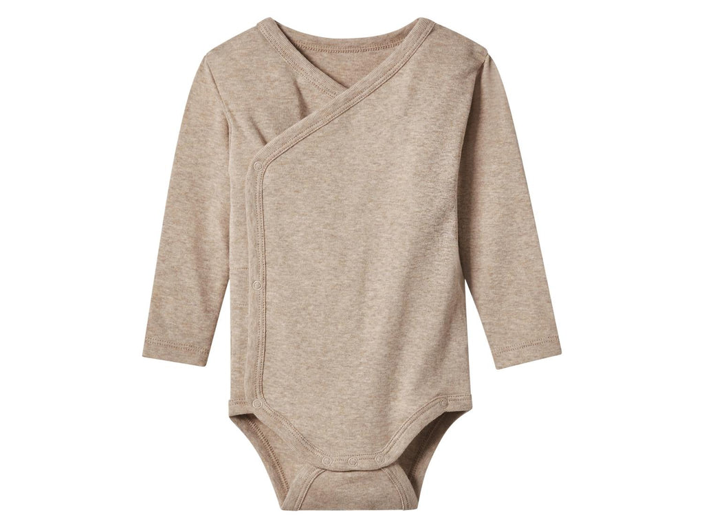 Bodys cache-cœur bébé, 3 pièces