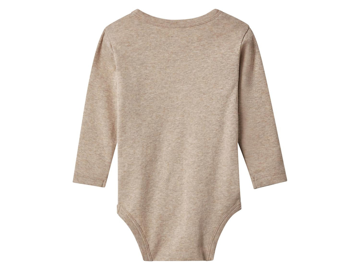 Bodys cache-cœur bébé, 3 pièces