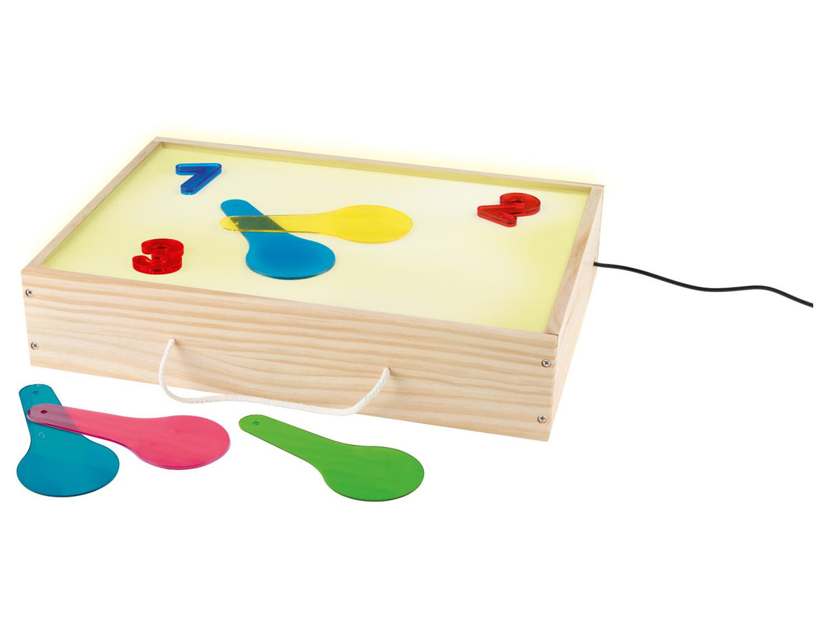 Boîte lumineuse en bois