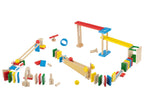 Circuit de billes en bois