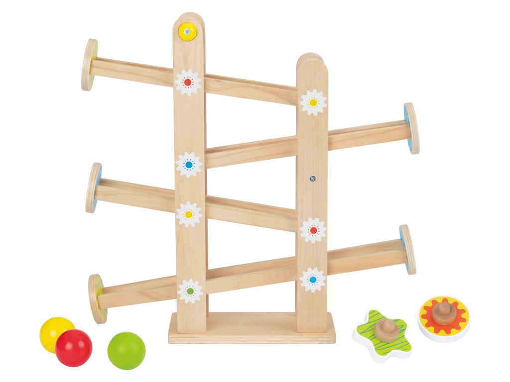 Circuit de billes en bois