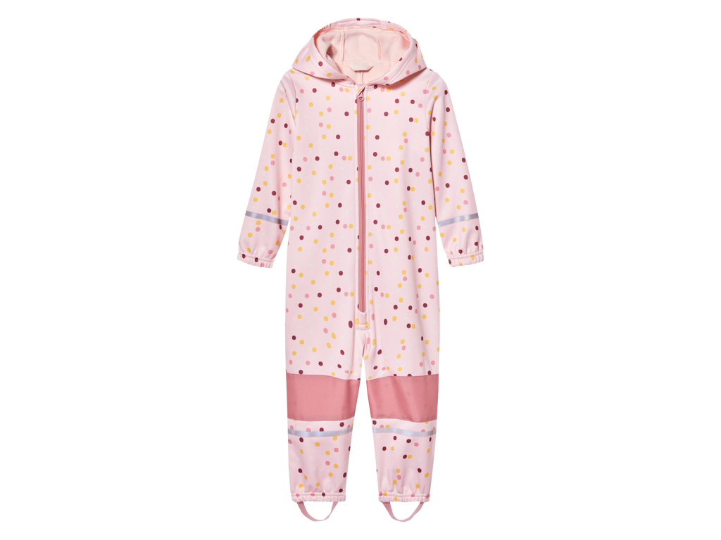 Combinaison imperméable et de jeux softshell doublée pour bébé et tout-petit
