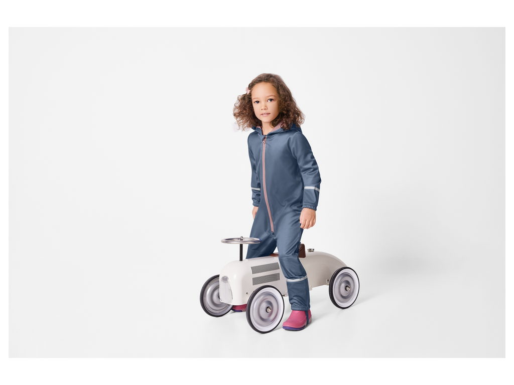 Combinaison imperméable et de jeux softshell doublée pour bébé et tout-petit