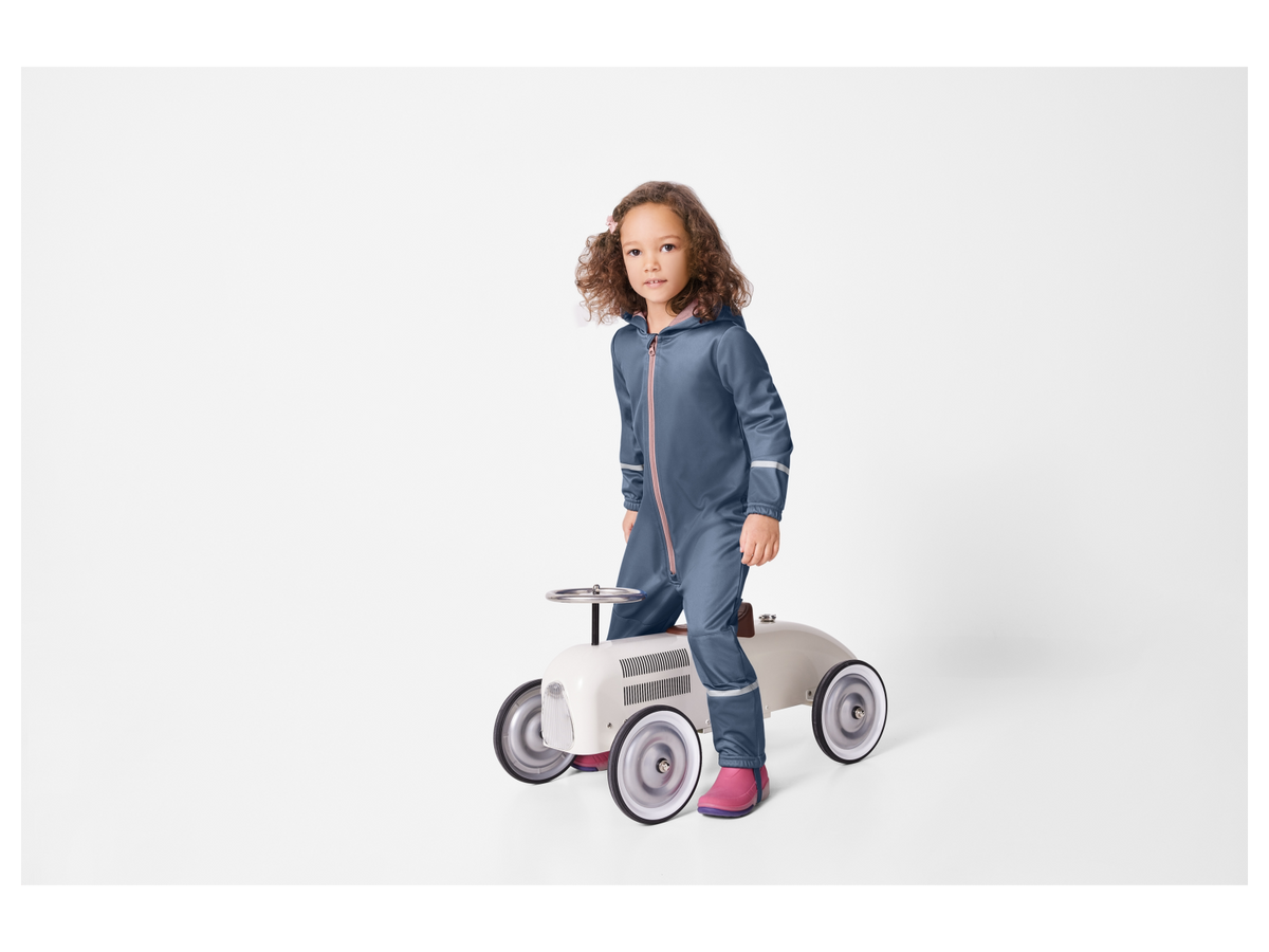 Combinaison imperméable et de jeux softshell doublée pour bébé et tout-petit