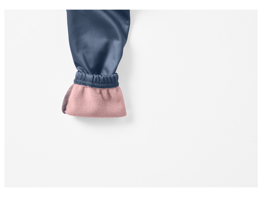 Combinaison imperméable et de jeux softshell doublée pour bébé et tout-petit