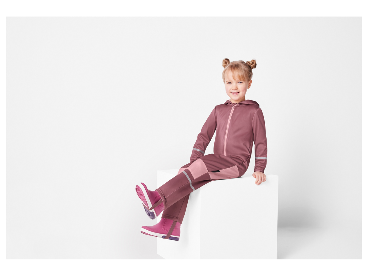 Combinaison imperméable et de jeux softshell doublée pour bébé et tout-petit