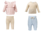 Ensemble en mousseline bébé, 2 pièces