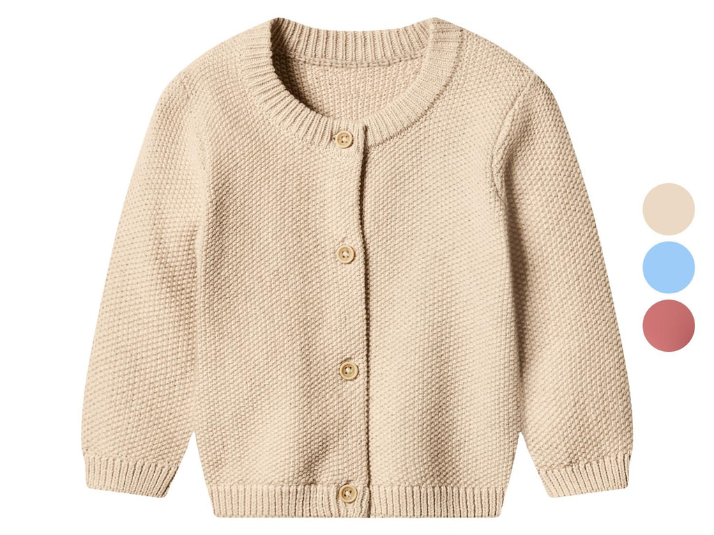 Gilet de bébé, boutonnée