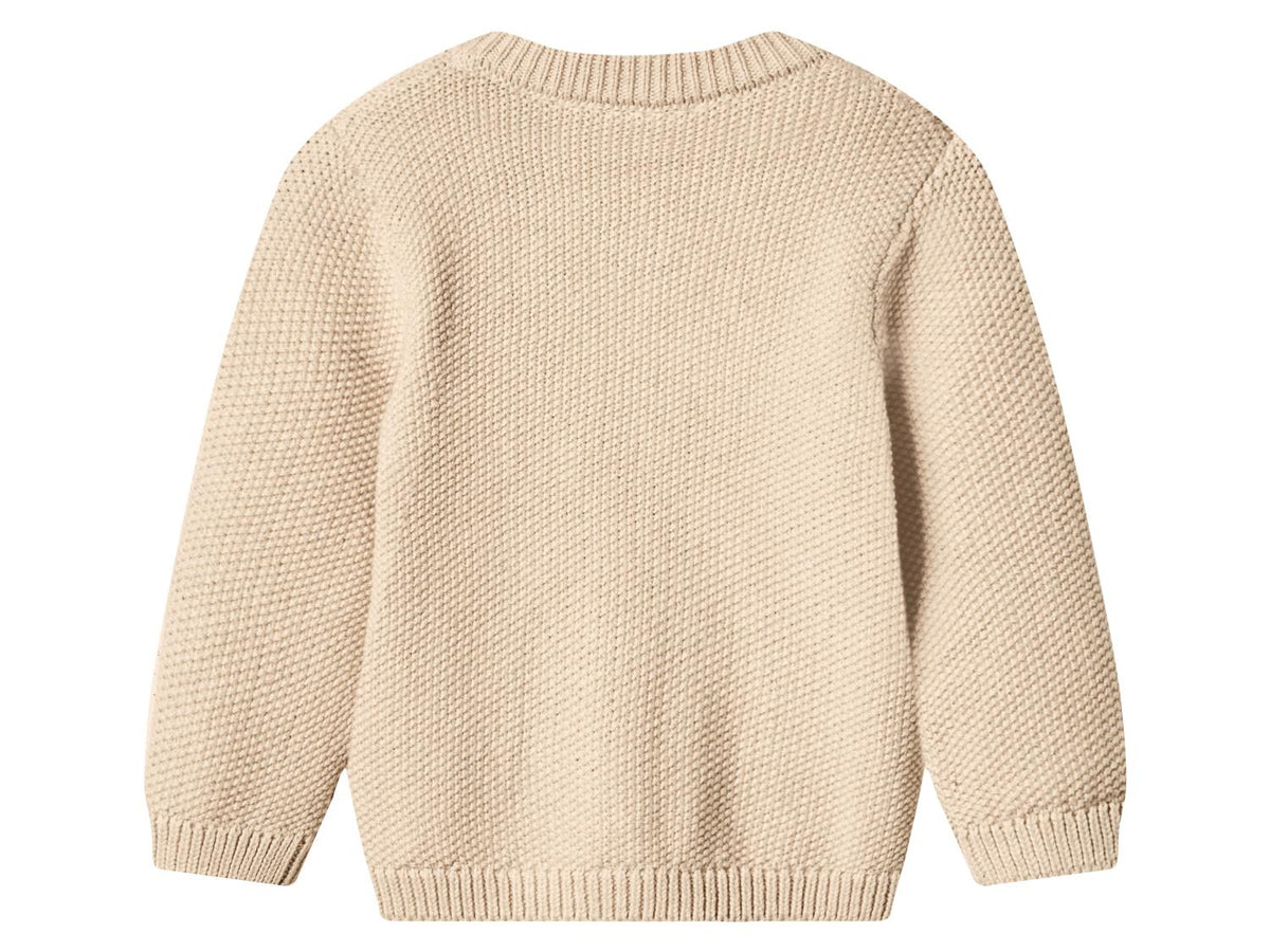 Gilet de bébé, boutonnée