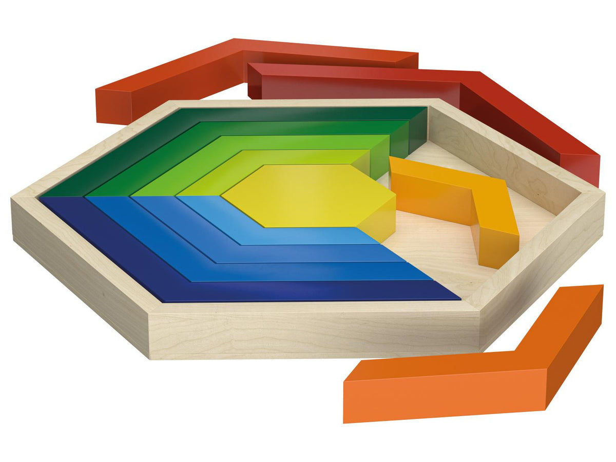 Jeu d'éveil en bois