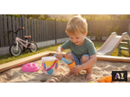 Jouets de plage avec seau