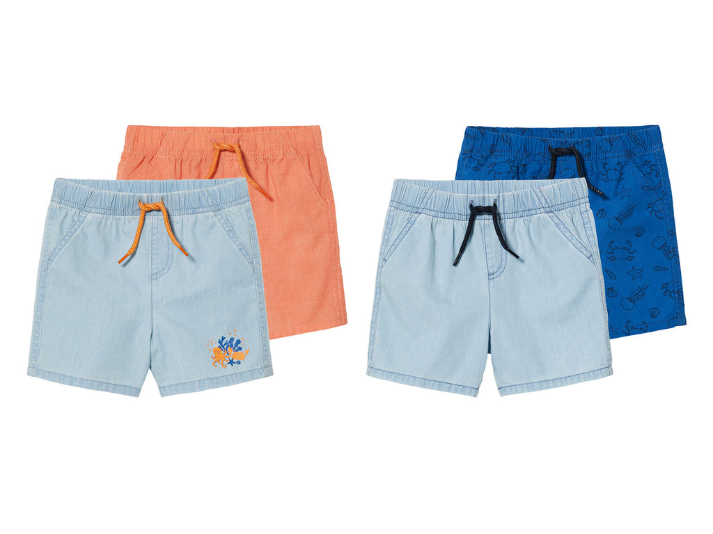 Lot de 2 shorts bébé