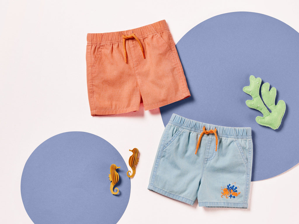 Lot de 2 shorts bébé