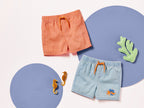 Lot de 2 shorts bébé