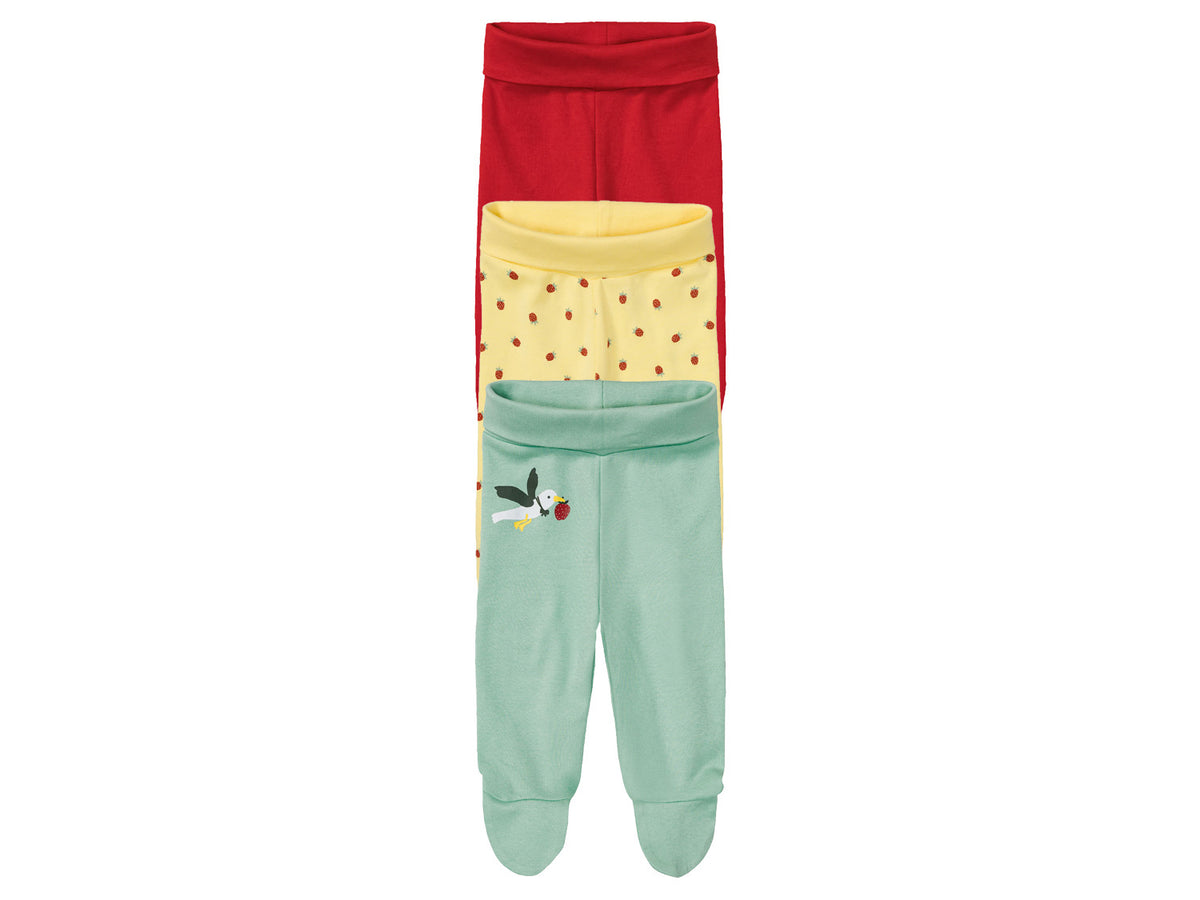 Lot de 3 pantalons molletonnés bébé