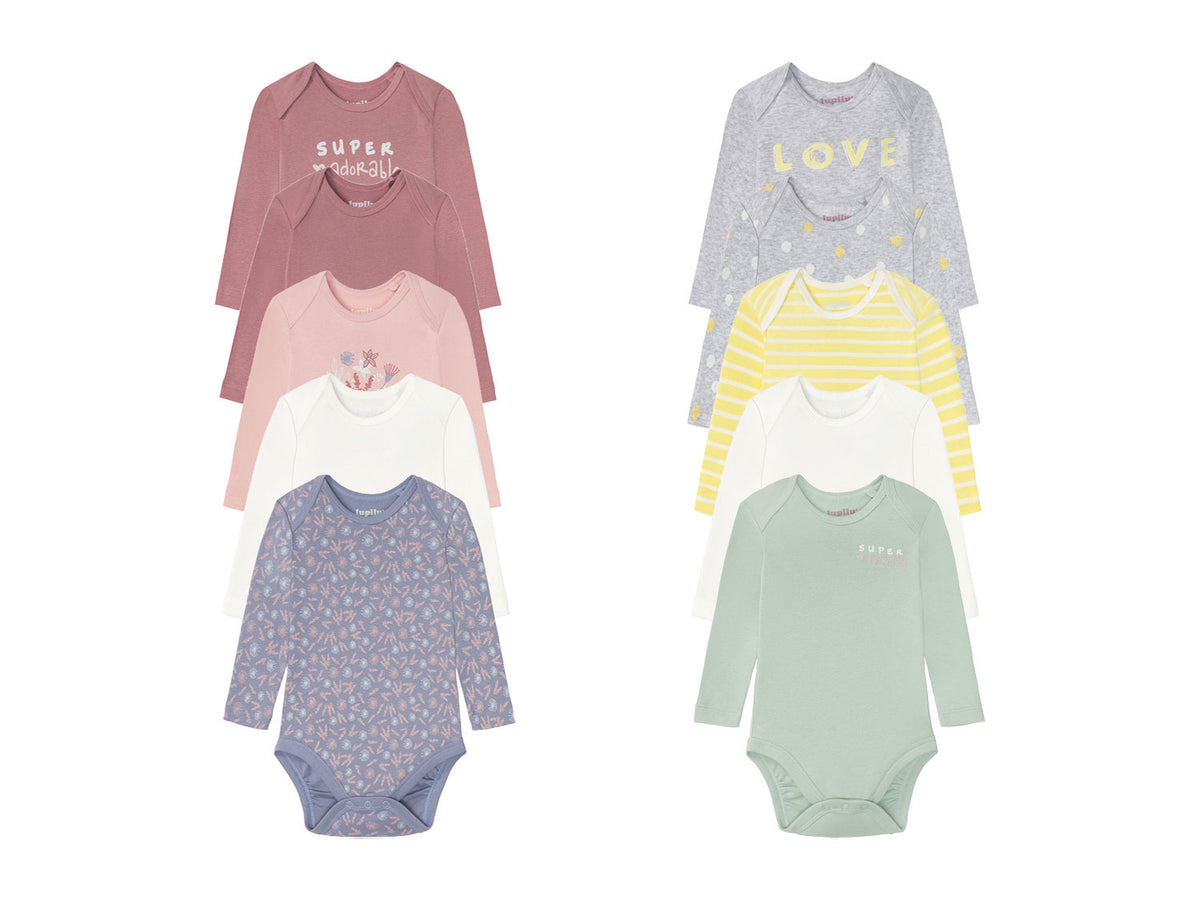 Lot de 5 bodies bébé