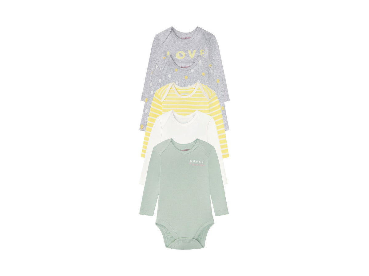Lot de 5 bodies bébé