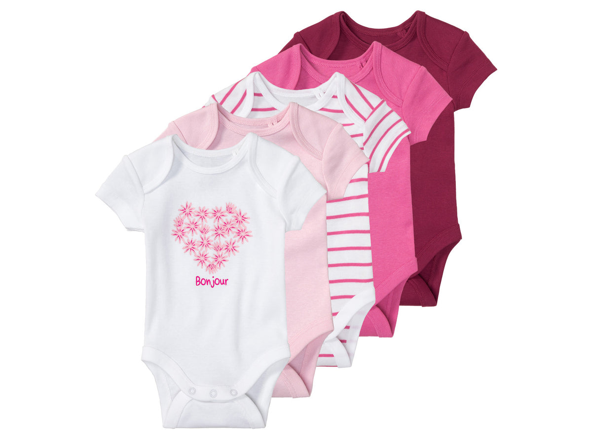 Lot de 5 bodies bébé