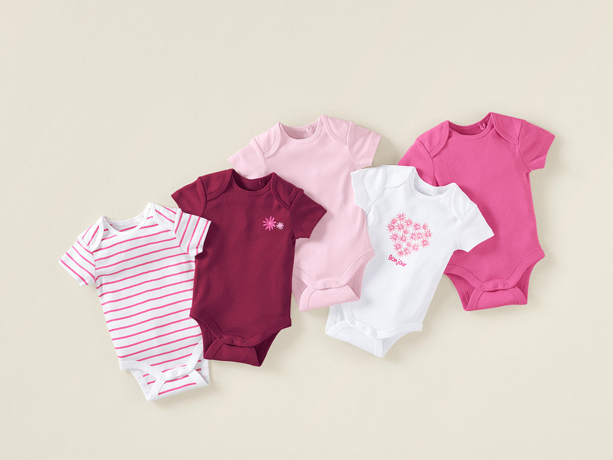 Lot de 5 bodies bébé